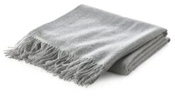 Baby Alpaca Deken, Lichtgrijs
