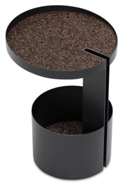 Basso Bar Trolley, RAL 9005 Gitzwart