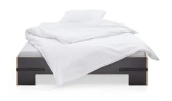 Bed Strap Bed Zwart, 140x200cm Banden Zwart