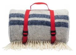 Blok Picknickkleed, Blauwe Strepen -Interio Winkel blok picknickkleed 1