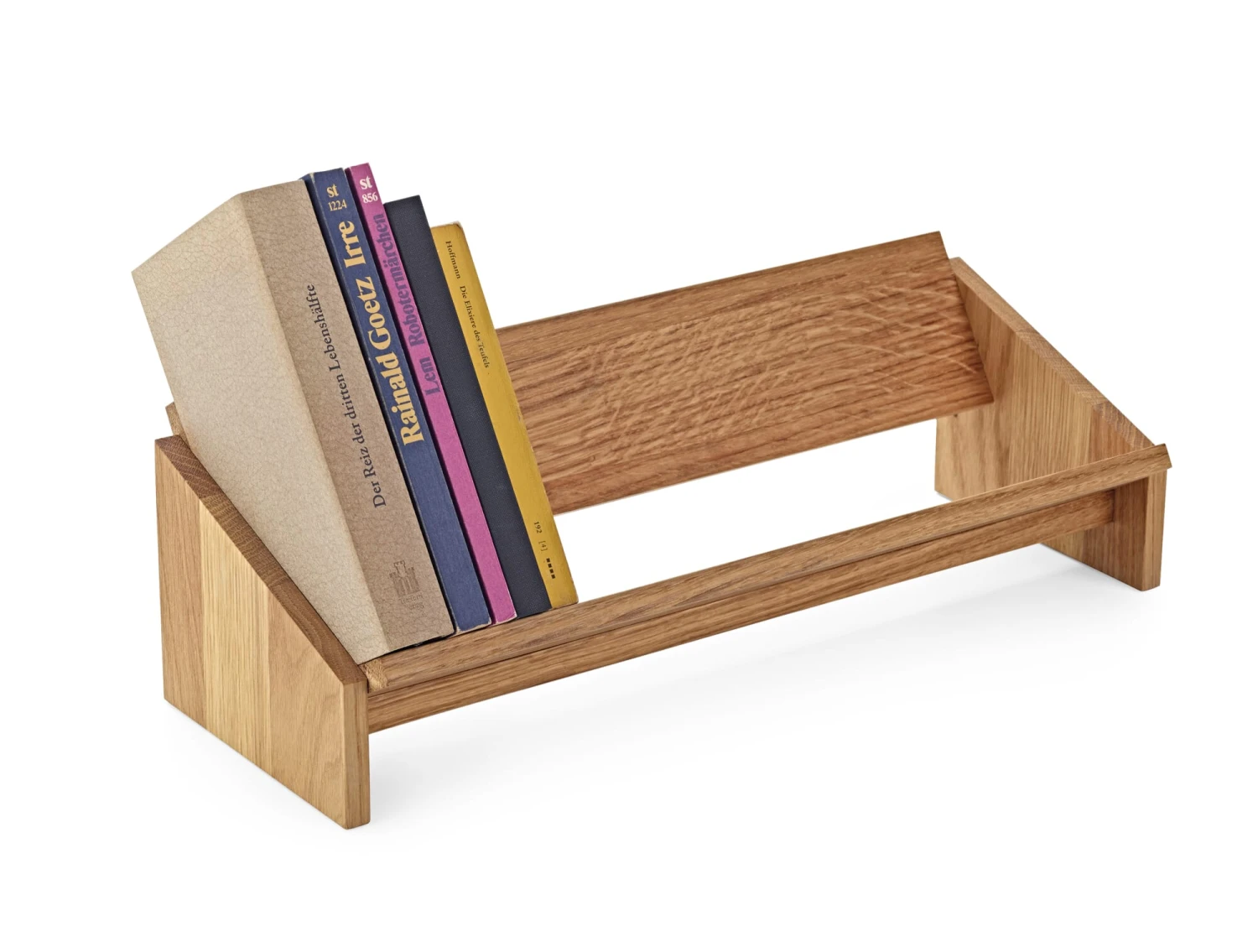 Bureau Boekenplank Eikenhout 5 Bureau Boekenplank Eikenhout - Afbeelding 3