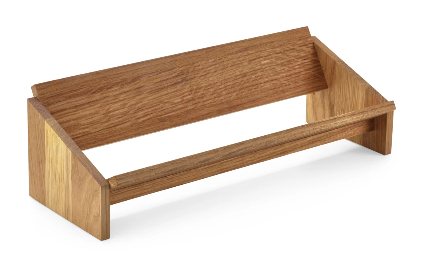 Bureau Boekenplank Eikenhout 3 Bureau Boekenplank Eikenhout