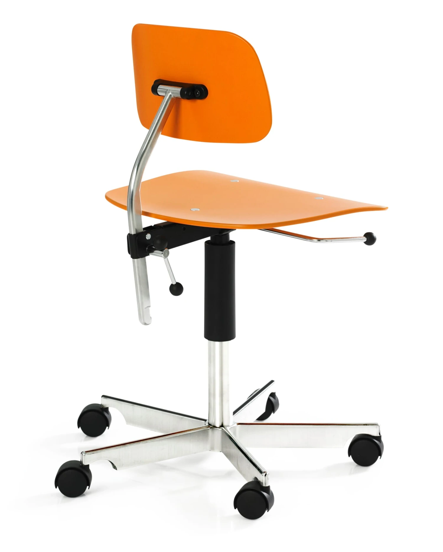 MONTANA Bureaustoel Kevi 2533, Oranje 4 MONTANA Bureaustoel Kevi 2533, Oranje - Afbeelding 2