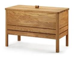 Chest Bank Eikenhout Kort