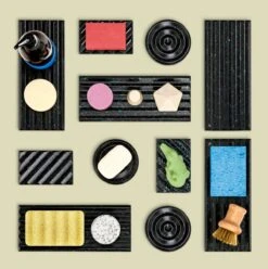 Confetti Zeepbakje, Rond 9 Confetti Zeepbakje, Rond -Interio Winkel confetti zeepbakje 3