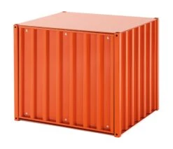 Container DS Kleine, RAL 2001 Roodoranje