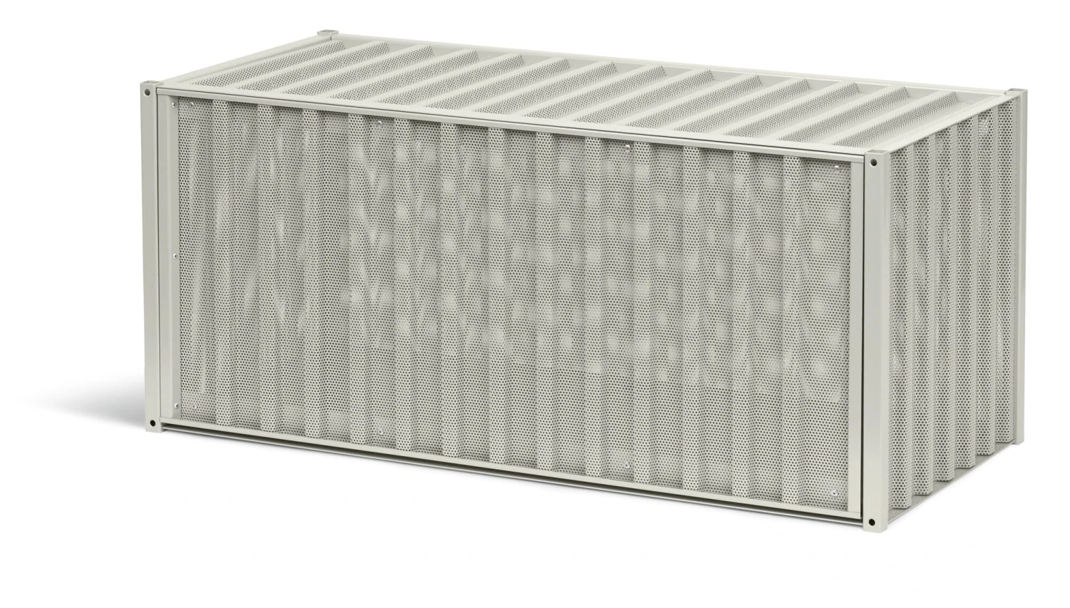 Container DS Lucht, RAL 7032 Kiezelgrijs 4 Container DS Lucht, RAL 7032 Kiezelgrijs - Afbeelding 2