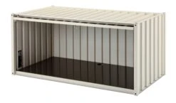 Container DS, Met Slot, RAL 1013 Parelwit -Interio Winkel container ds slot 8