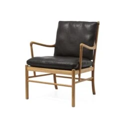 Deense Fauteuil, Eik