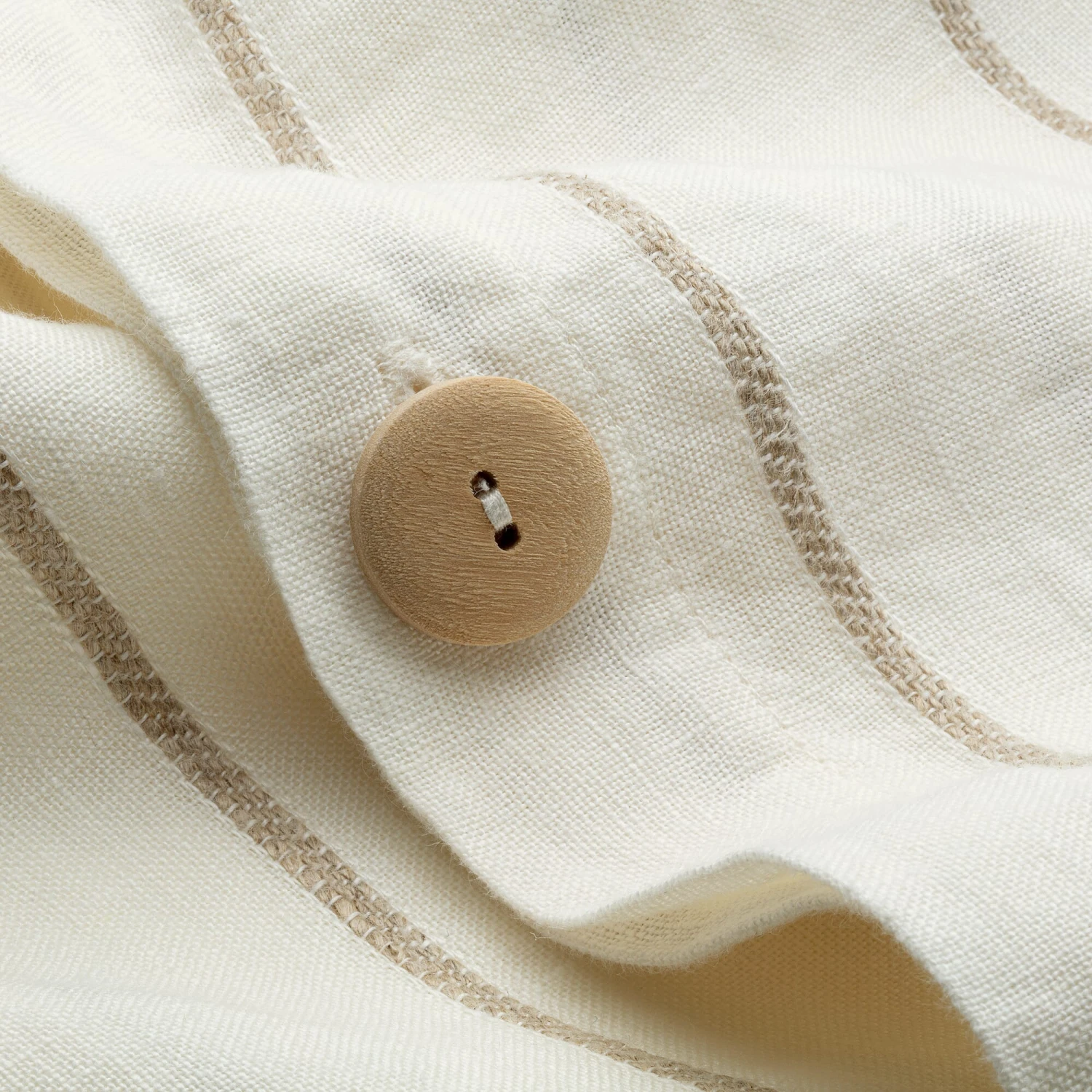 Dekbedovertrek Gewassen Linnen, Witte Oker, 135 × 200 Cm 7 Dekbedovertrek Gewassen Linnen, Witte Oker, 135 × 200 Cm - Afbeelding 5