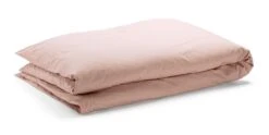 Dekbedovertrek Katoen, Dusty Rose, 135 × 200 Cm