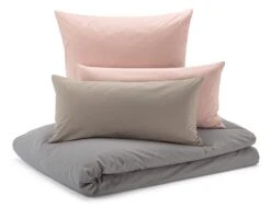 Dekbedovertrek Katoen, Dusty Rose, 135 × 200 Cm -Interio Winkel dekbedovertrek katoen 4