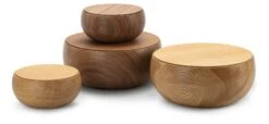 Dekselbox Massief Hout, Eik, 11 Cm Ø -Interio Winkel dekselbox massief hout 2