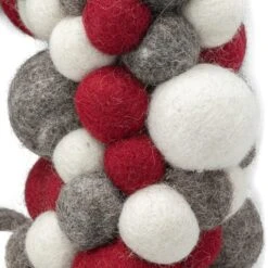 Deurkrans Vilt Winterkleuren -Interio Winkel deurkrans vilt winterkleuren 2