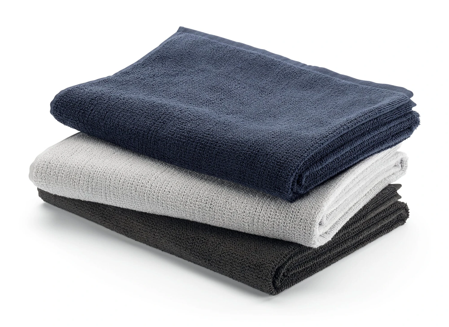 Douche Handdoek Fine Terry, Antraciet 6 Douche Handdoek Fine Terry, Antraciet - Afbeelding 4