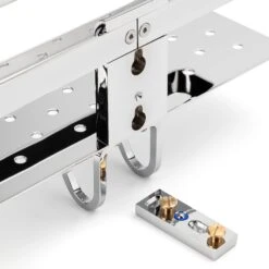 Douchebak Messing Verchroomd -Interio Winkel douchebak messing verchroomd 3