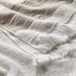 Douchehanddoek Linnen Rand -Interio Winkel douchehanddoek linnen rand 1