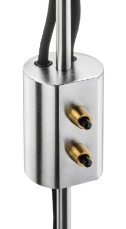 Dubbele Vloerlamp Statief, Messing -Interio Winkel dubbele vloerlamp statief 3