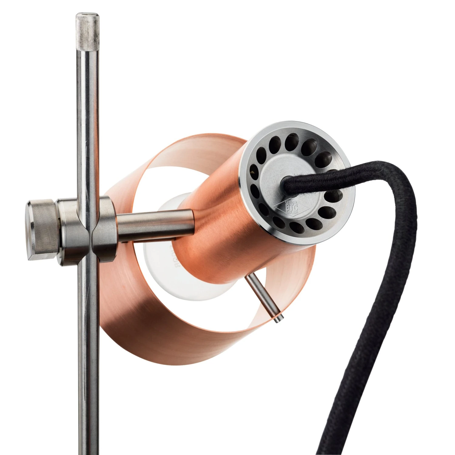 Dubbele Vloerlamp Statief, Koper 5 Dubbele Vloerlamp Statief, Koper - Afbeelding 3