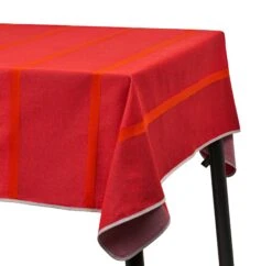 Equipe Tafelkleed, Vierkant, Rood / Lichtrood -Interio Winkel equipe tafelkleed vierkant 4