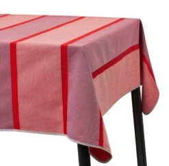 Equipe Tafelkleed, Vierkant, Rood / Lichtrood -Interio Winkel equipe tafelkleed vierkant 5