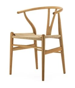 Fauteuil CH 24 Eikenhout, Eikenhout Geolied