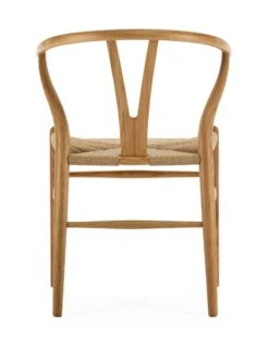 Fauteuil CH 24 Eikenhout, Eikenhout Geolied -Interio Winkel fauteuil ch 24 eikenhout 3