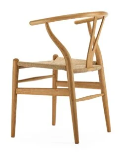 Fauteuil CH 24 Eikenhout, Eikenhout Geolied -Interio Winkel fauteuil ch 24 eikenhout 4