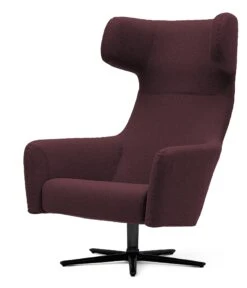 Softline Fauteuil HAVANA Draaibaar, Aubergine