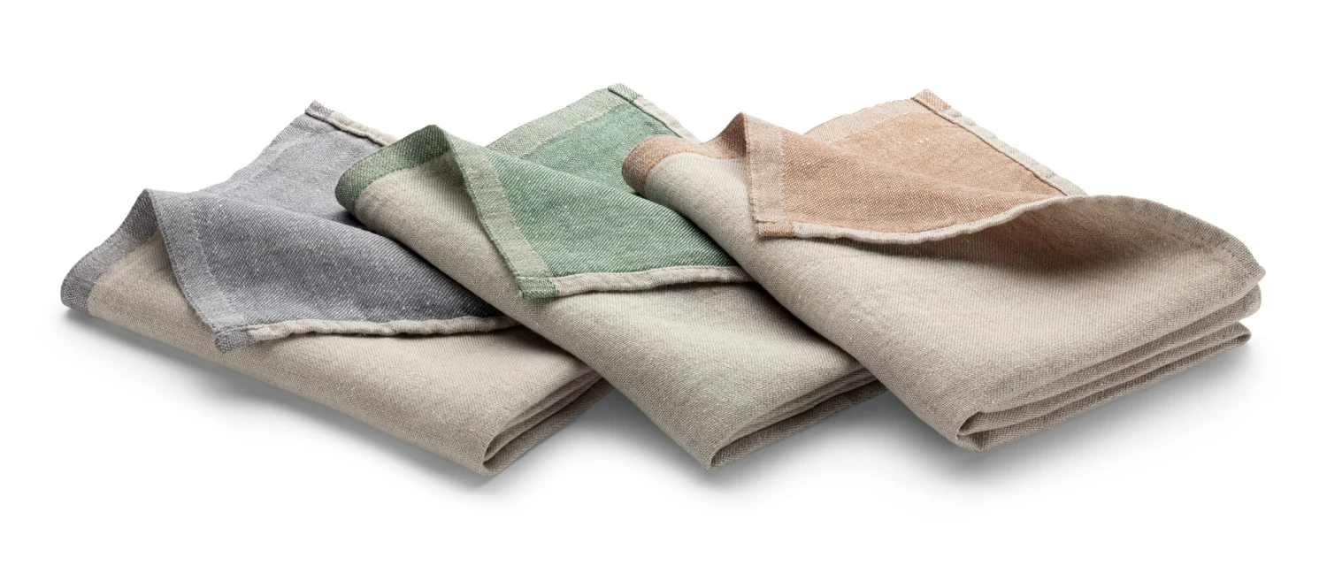 Finse Theedoek Linnen, Red 5 Finse Theedoek Linnen, Red - Afbeelding 3