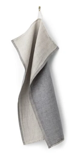 Finse Theedoek Linnen, Blauw