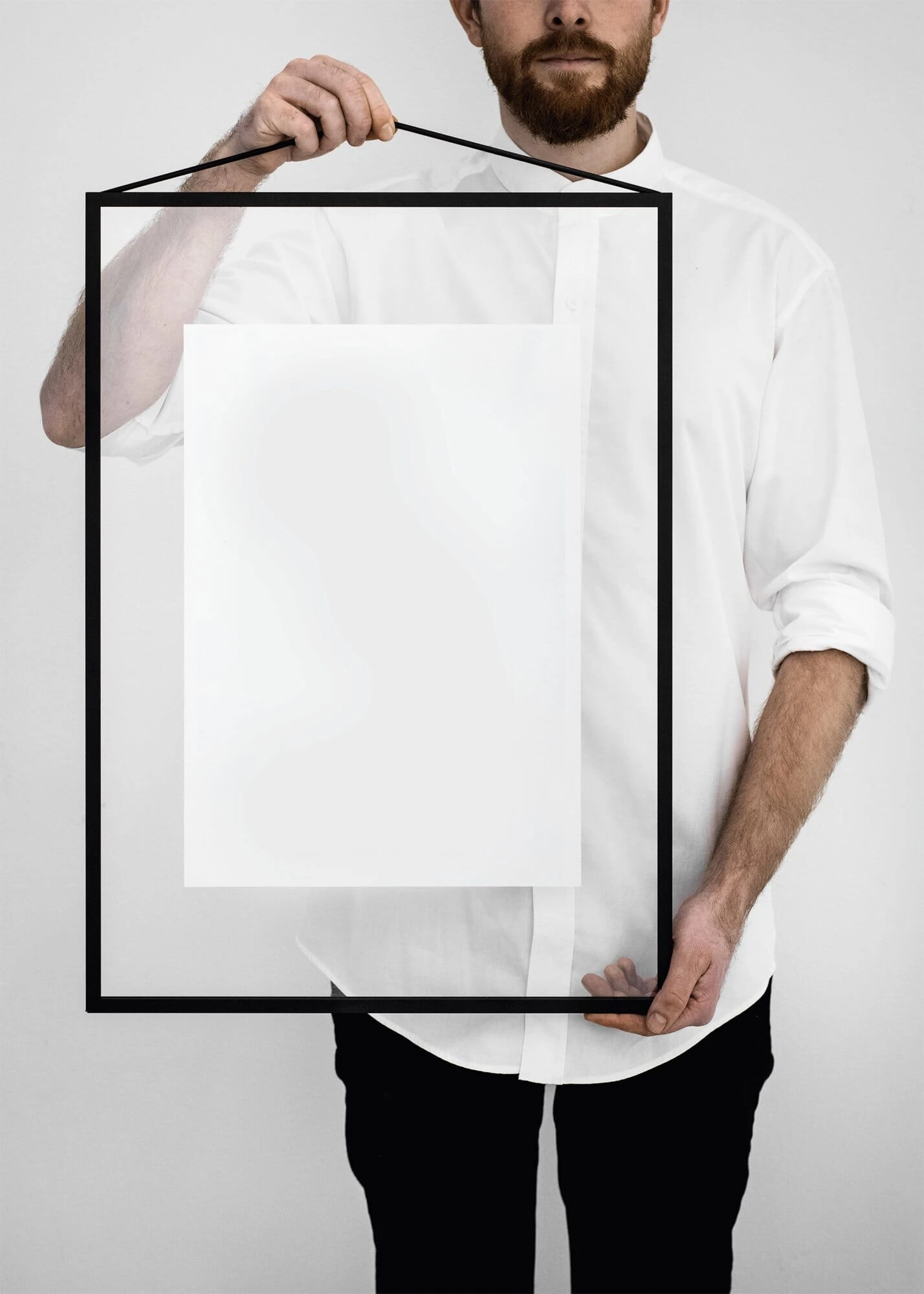 Moebe Frame Frame, Aluminium, A2, Zwart 4 Moebe Frame Frame, Aluminium, A2, Zwart - Afbeelding 2