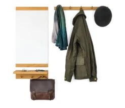 Garderobespiegel Eikenhout -Interio Winkel garderobespiegel eikenhout 1