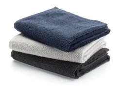 Gastendoek Fine Terry, Lichtgrijs -Interio Winkel gastendoek fine terry 3