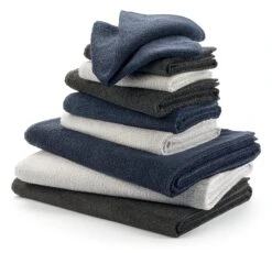 Gastendoek Fine Terry, Lichtgrijs -Interio Winkel gastendoek fine terry 4