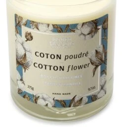 Geurkaars, Katoen Bloem -Interio Winkel geurkaars 2