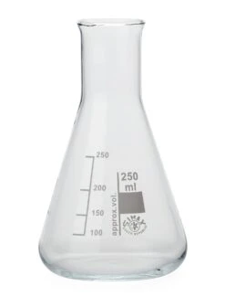 Glazen Fleskegel, 250 Ml