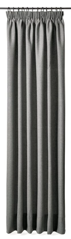 Gordijnstof Loden, 225 Cm, Lichtgrijs