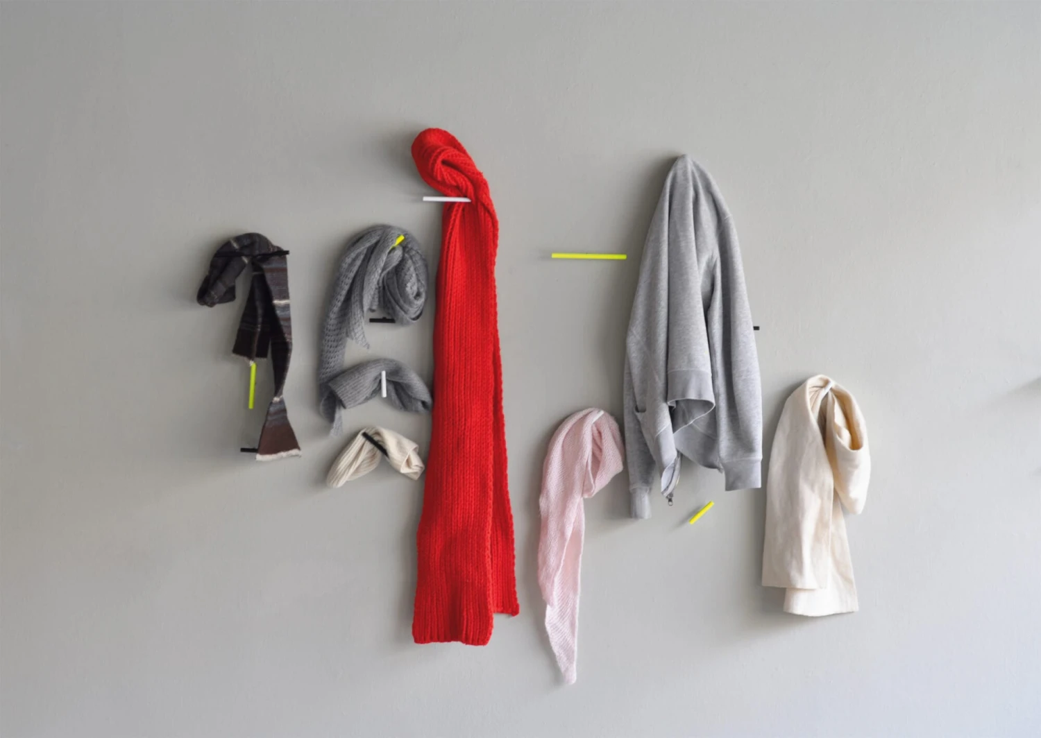 Haak Set Line Haak, RAL 9016 Verkeerswit 5 Haak Set Line Haak, RAL 9016 Verkeerswit - Afbeelding 3