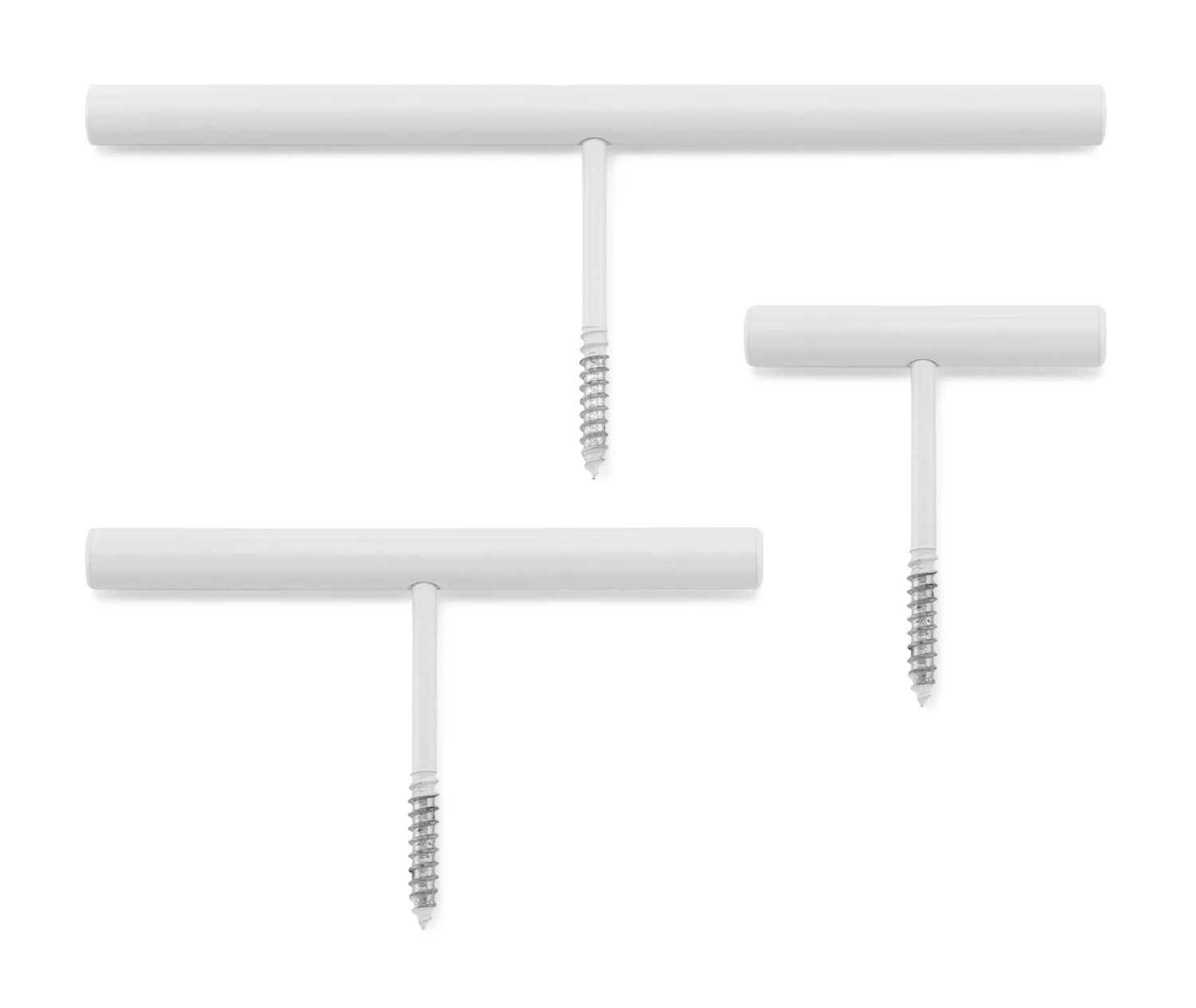 Haak Set Line Haak, RAL 9016 Verkeerswit 3 Haak Set Line Haak, RAL 9016 Verkeerswit