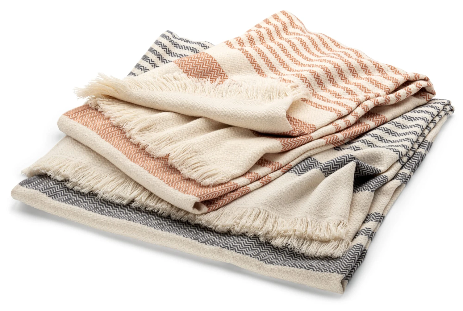 Hamam Badhanddoek, Grijs 5 Hamam Badhanddoek, Grijs - Afbeelding 3