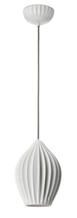 Hanglamp Been China Geribbeld, Groot