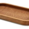 Houten Schaal Eikenhout Gefreesd, 48 X 22 X 4,5 Cm -Interio Winkel houten schaal eikenhout gefreesd