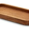 Houten Schaal Eikenhout Gefreesd, 43 X 17 X 4,5 Cm -Interio Winkel houten schaal eikenhout gefreesd 3