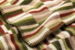 Ida Lamswollen Deken, Groen -Interio Winkel ida lamswollen deken 12