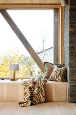 Ida Lamswollen Deken, Groen -Interio Winkel ida lamswollen deken 14