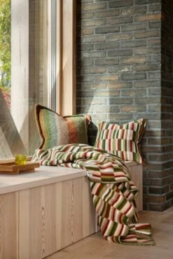 Ida Lamswollen Deken, Groen -Interio Winkel ida lamswollen deken 18