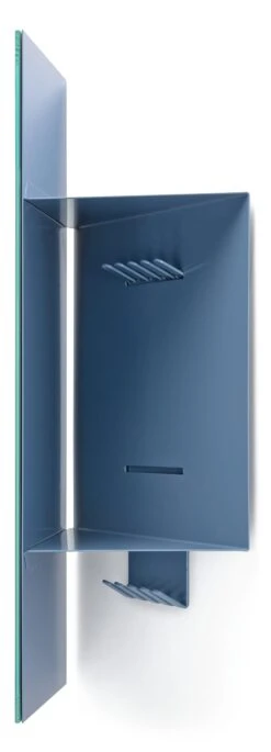 Janus Spiegel En Plank, RAL 5014 Duifblauw -Interio Winkel janus spiegel plank 3