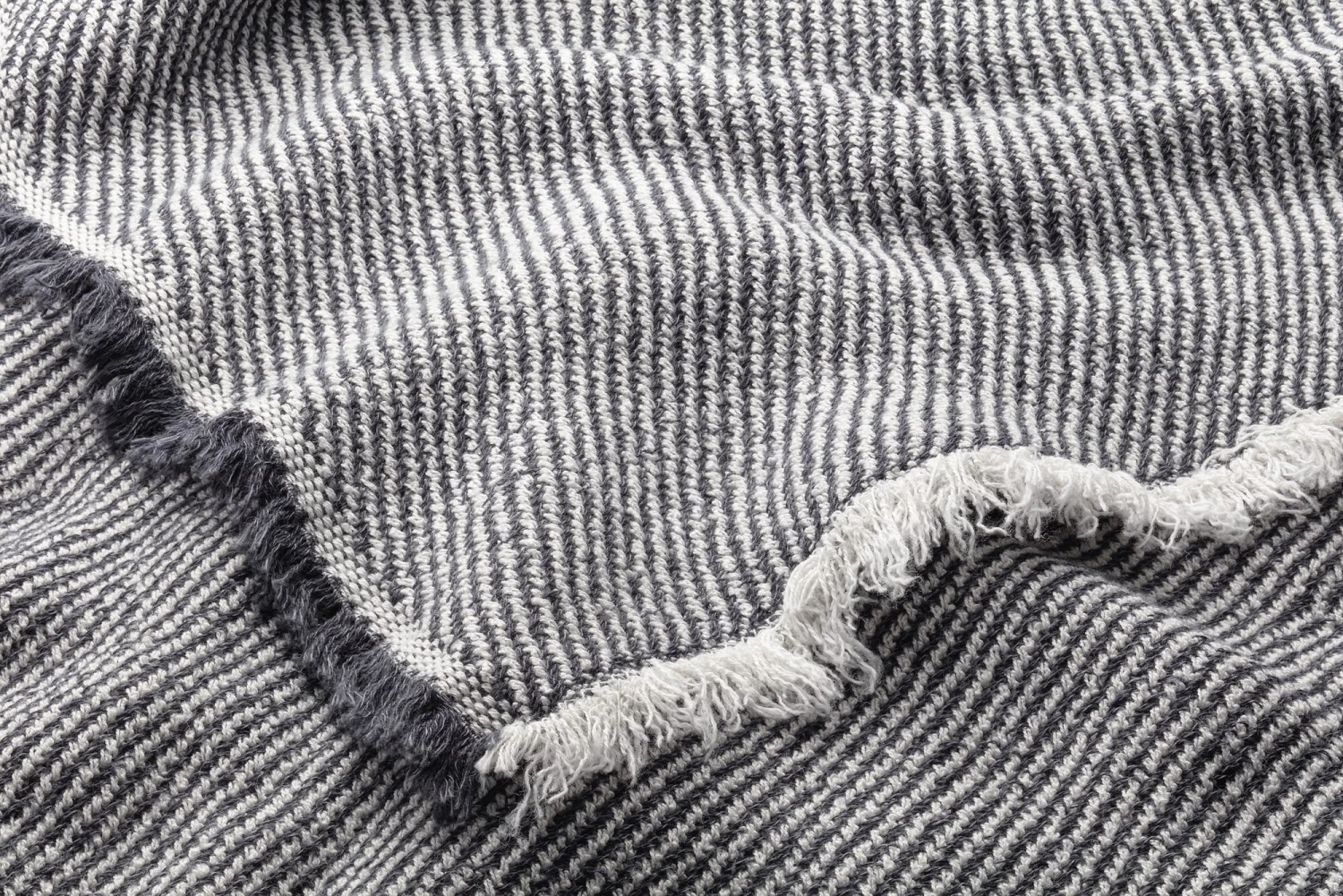 Japanse Handdoek Gestreept, Blauw-Wit, Douche Handdoek 4 Japanse Handdoek Gestreept, Blauw-Wit, Douche Handdoek - Afbeelding 2