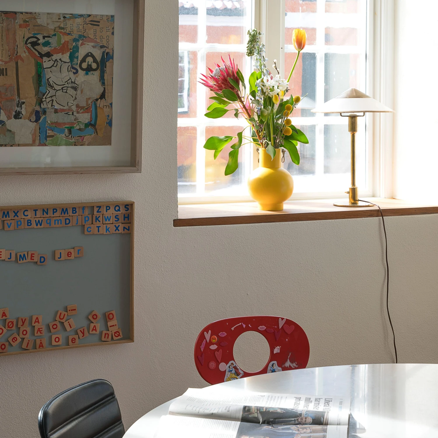 Jug Strøm, Mat Geel 5 Jug Strøm, Mat Geel - Afbeelding 3